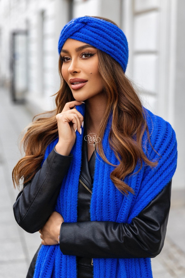 Komplet szalik i opaska gloria chaber