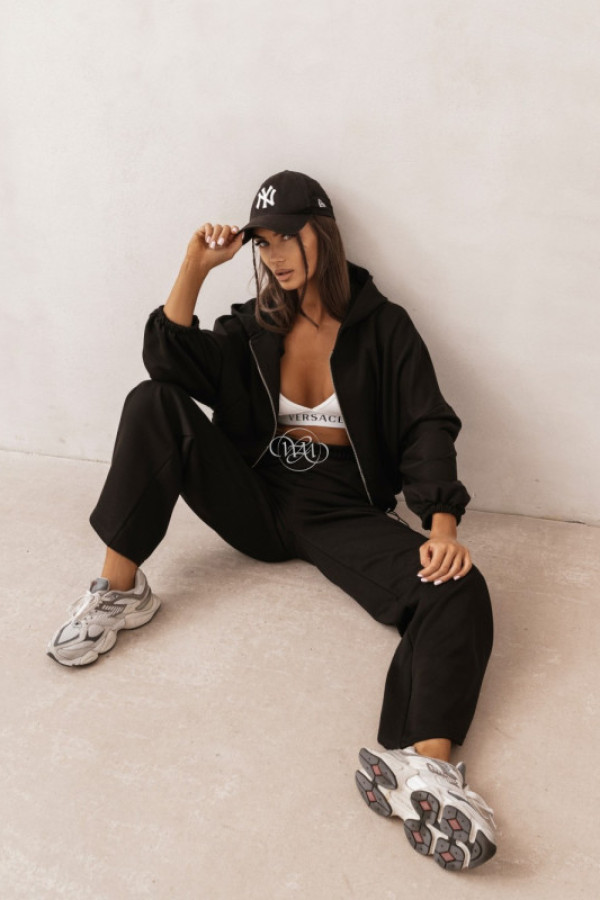 Komplet dresowy ricky czarny