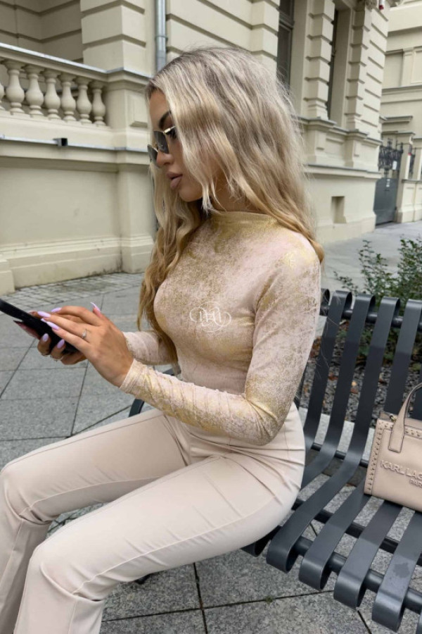 Bluzka skin – gold
