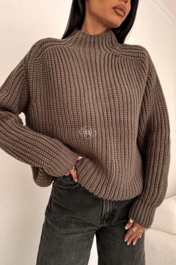 Sweterek livia brąz