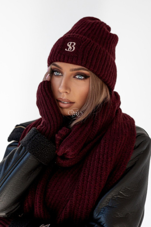 Komplet trio bordowy