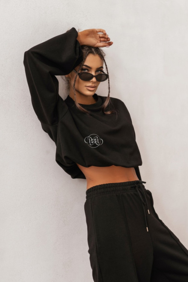 Komplet dresowy lotus czarny