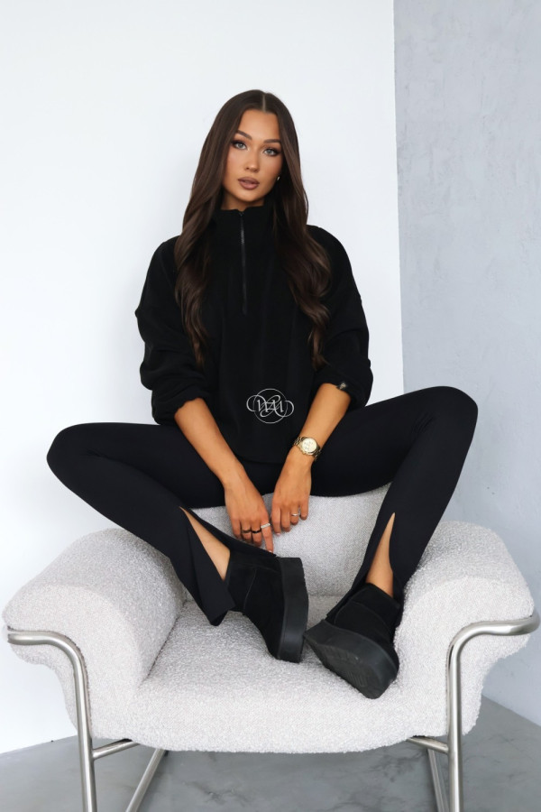 Legginsy dzwonek czarne