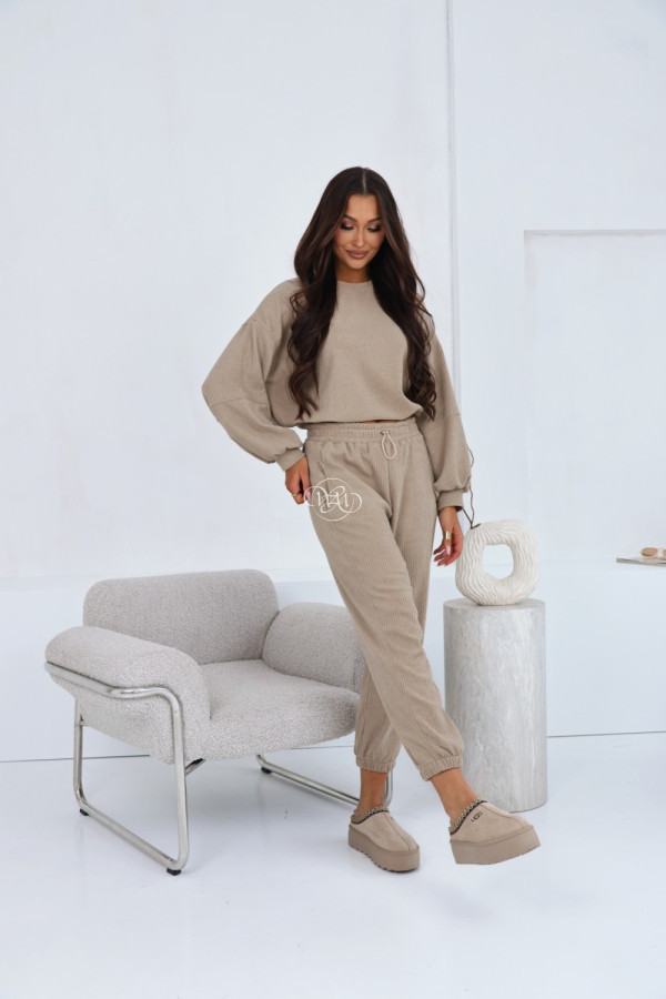 Komplet tokio beżowy