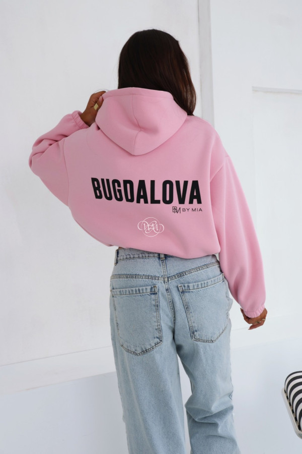 Bluza bugdalova różowa