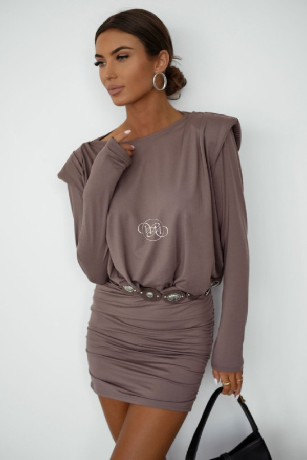 Sukienka carly mocca