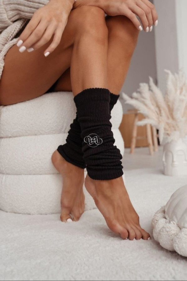 Podkolanówki ocieplacze venus ii czarne