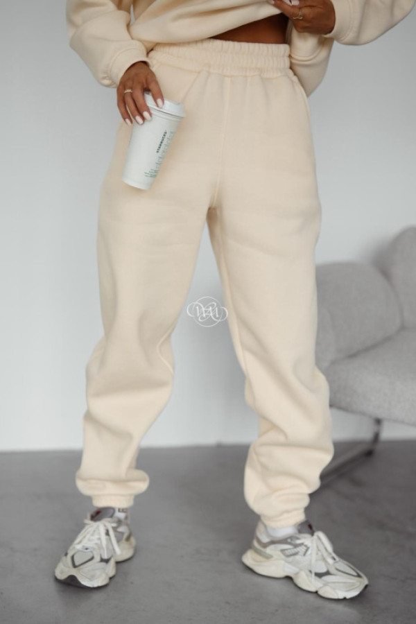 Spodnie sanders wanilia