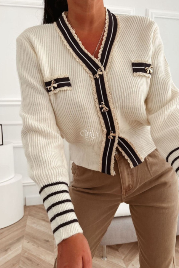 Sweterek medison ecru