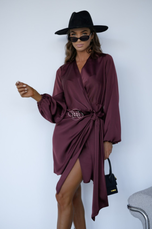 Sukienka selena czekolada