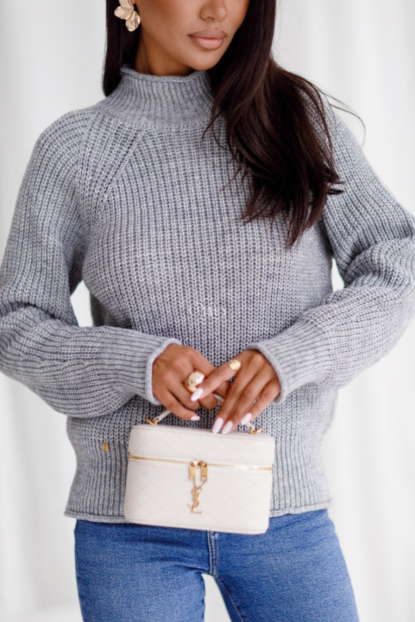 Półgolf alpaka szary