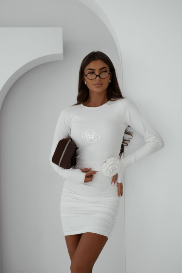 Komplet leonore – ecru