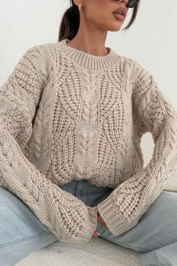 Sweter verona beżowy