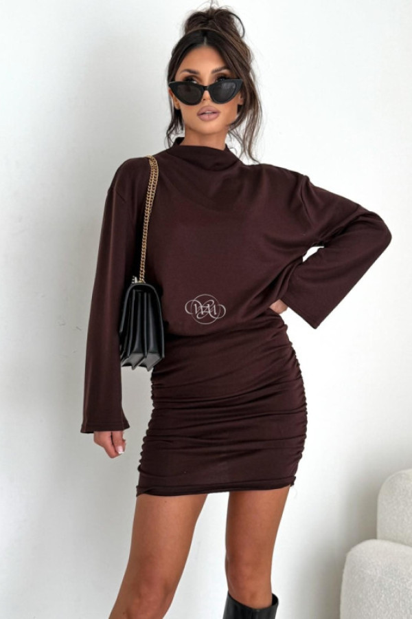 Sukienka lena czekoladowa