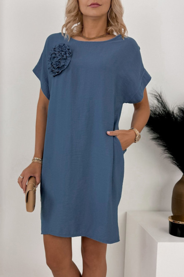 Sukienka millos niebieska