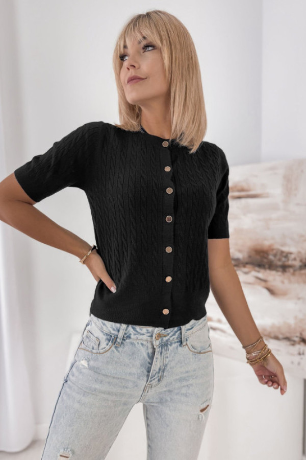 Sweter jasmira czarny