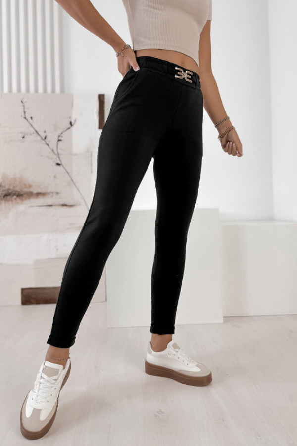 Spodnie svalbo czarne