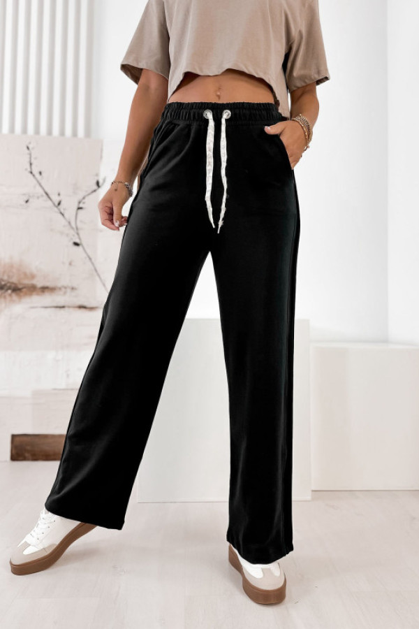 Spodnie asker czarne