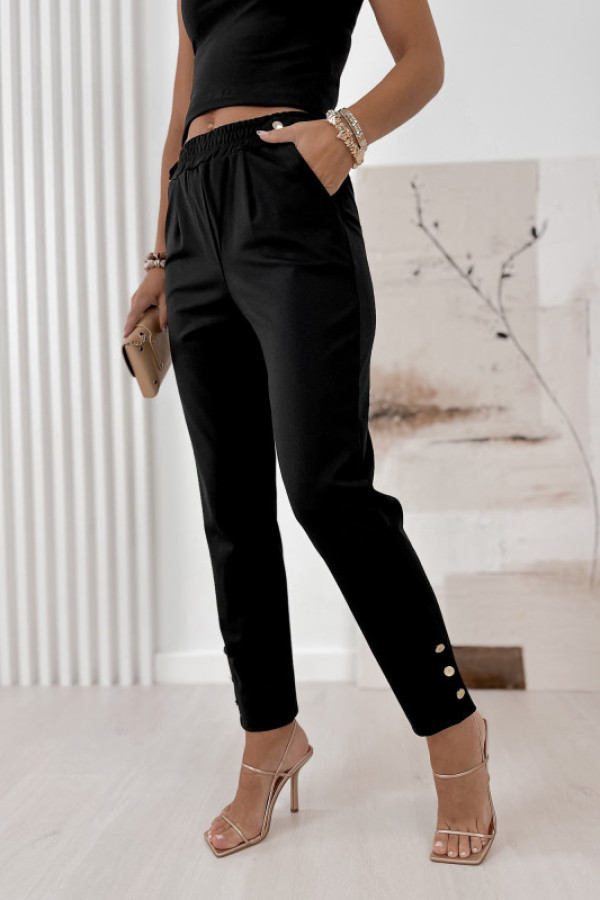 Spodnie gracielle czarne