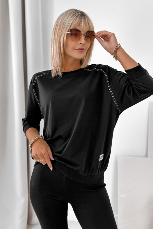 Bluzka constance czarna