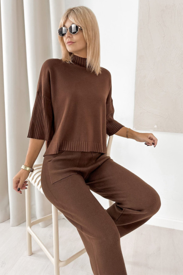 Komplet kernan brązowy