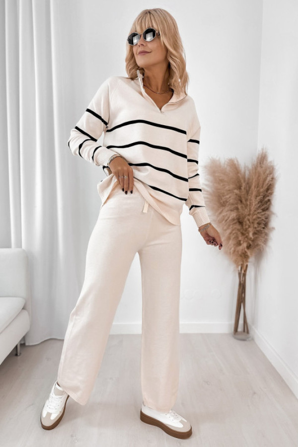 Komplet declan beżowy