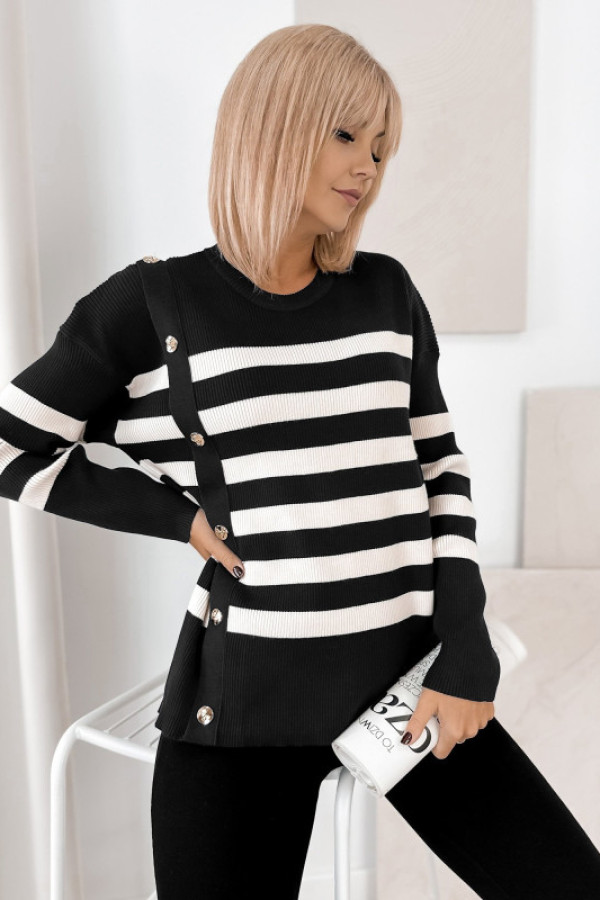 Sweter umberto czarny