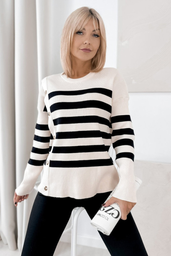 Sweter umberto beżowy