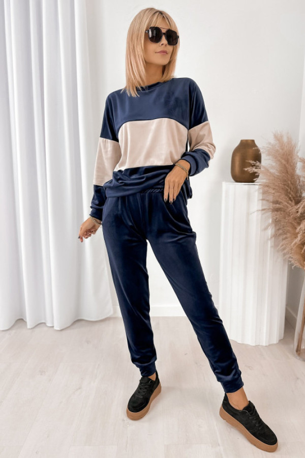 Komplet dresowy cosimo granatowy