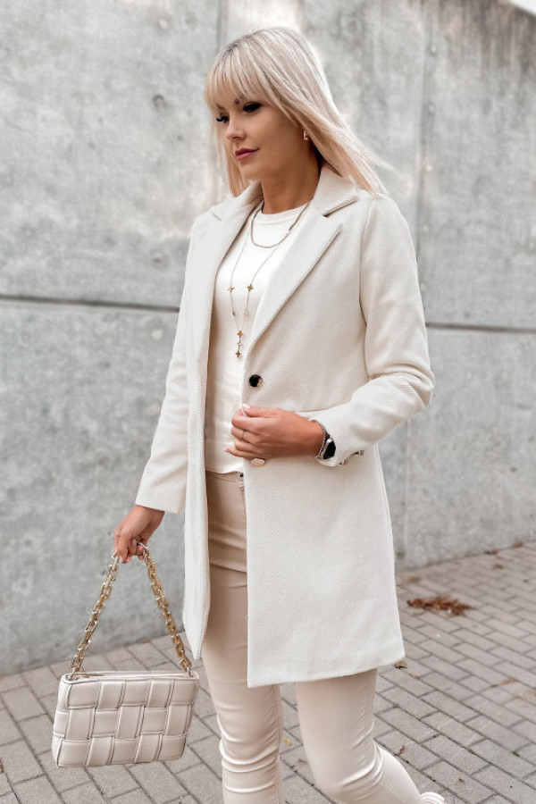 Płaszcz loule jasnobeżowy