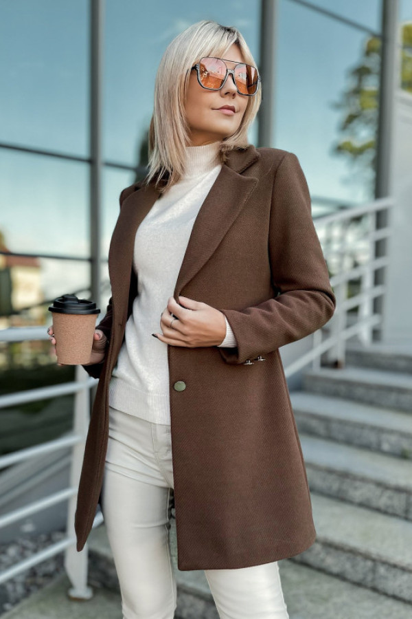 Płaszcz loule brązowy