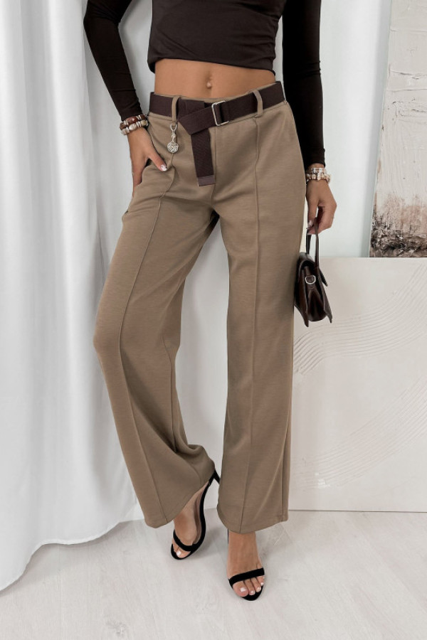 Spodnie velox jasnobrązowe