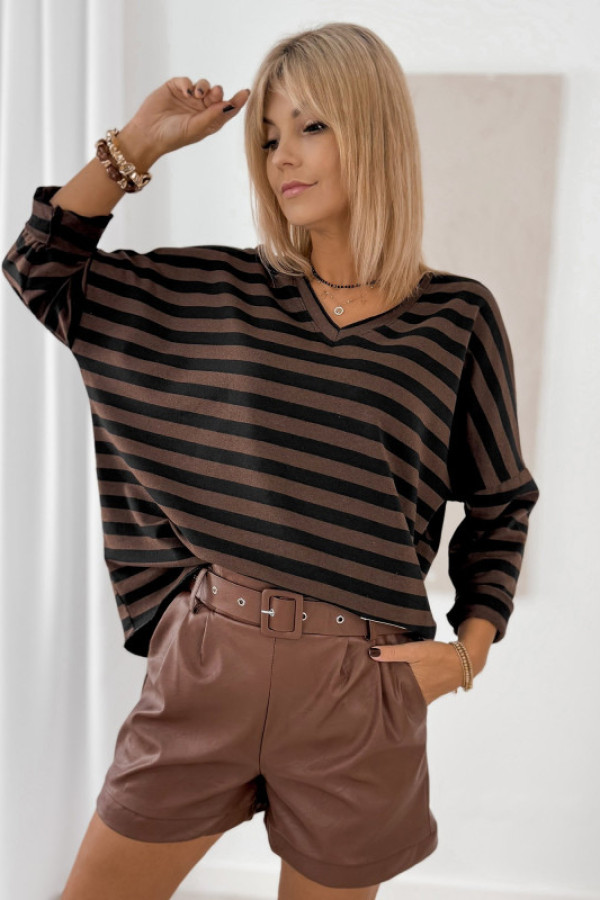 Bluzka rosita brązowa