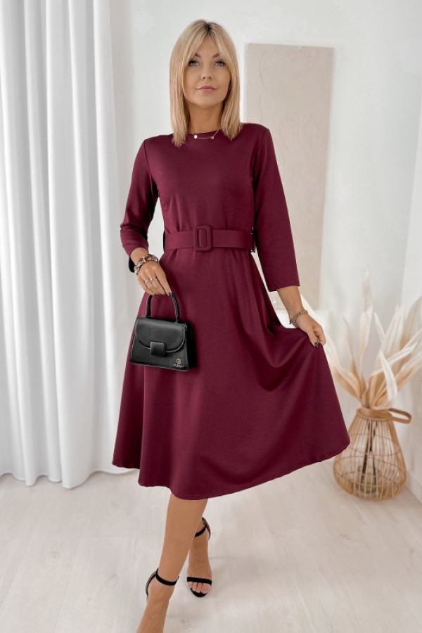 Sukienka alameda bordowa