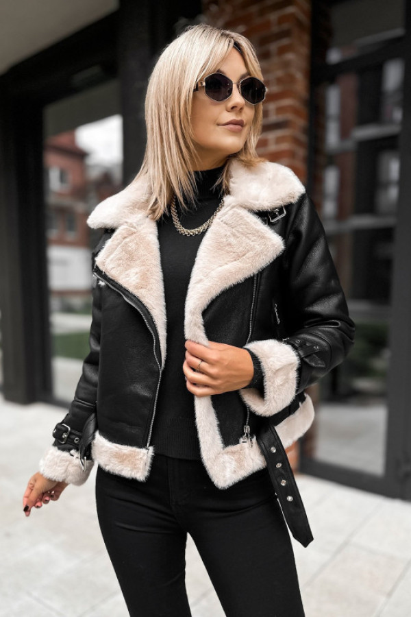 Kurtka kożuszek estrella czarna