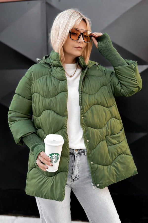 Kurtka skane zielona