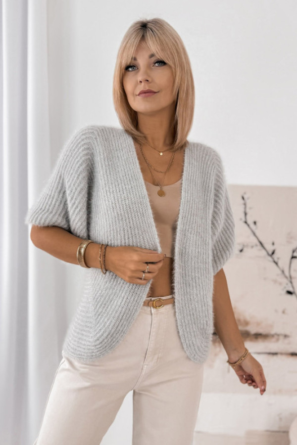 Kardigan auberon szary