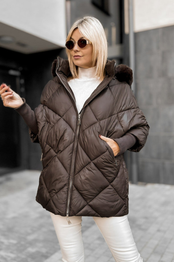 Kurtka taramis brązowa