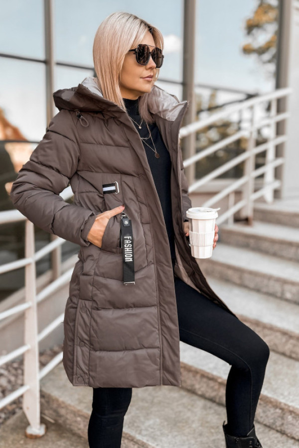 Kurtka visenya brązowa