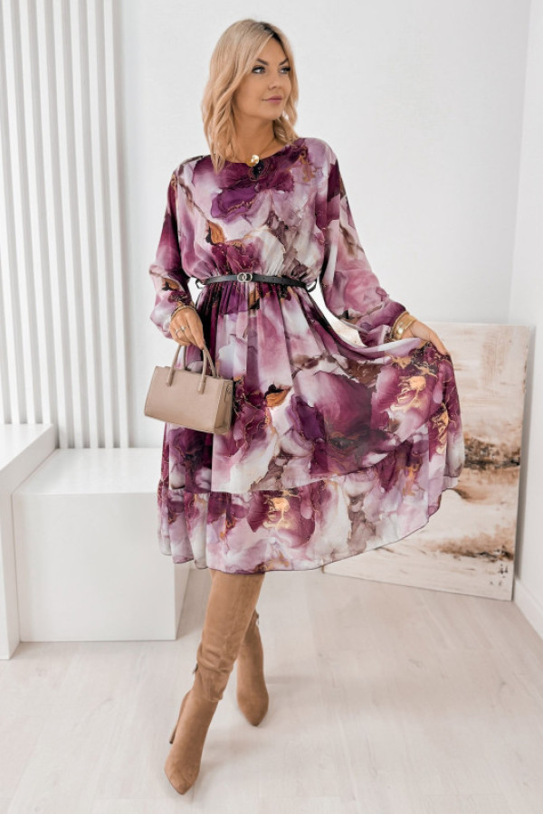 Sukienka briseis bordowa