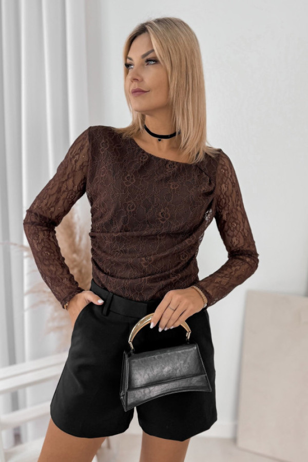 Bluzka festina brązowa
