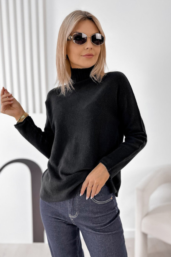 Sweter haldir czarny