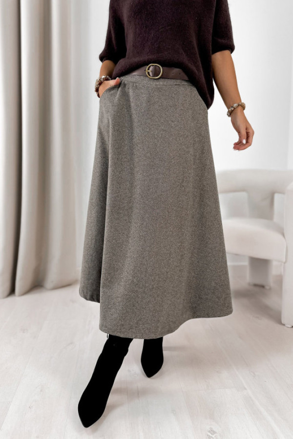 Spódnica tove ciemnoszara