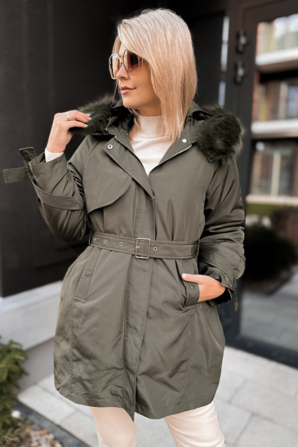 Kurtka z podpinką ettie khaki