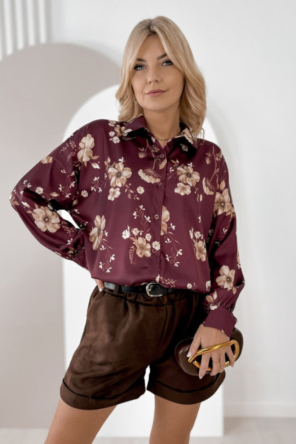 Koszula fenimore bordowa