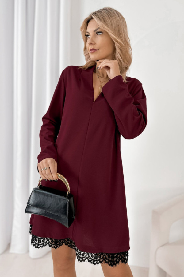 Sukienka valdivia bordowa