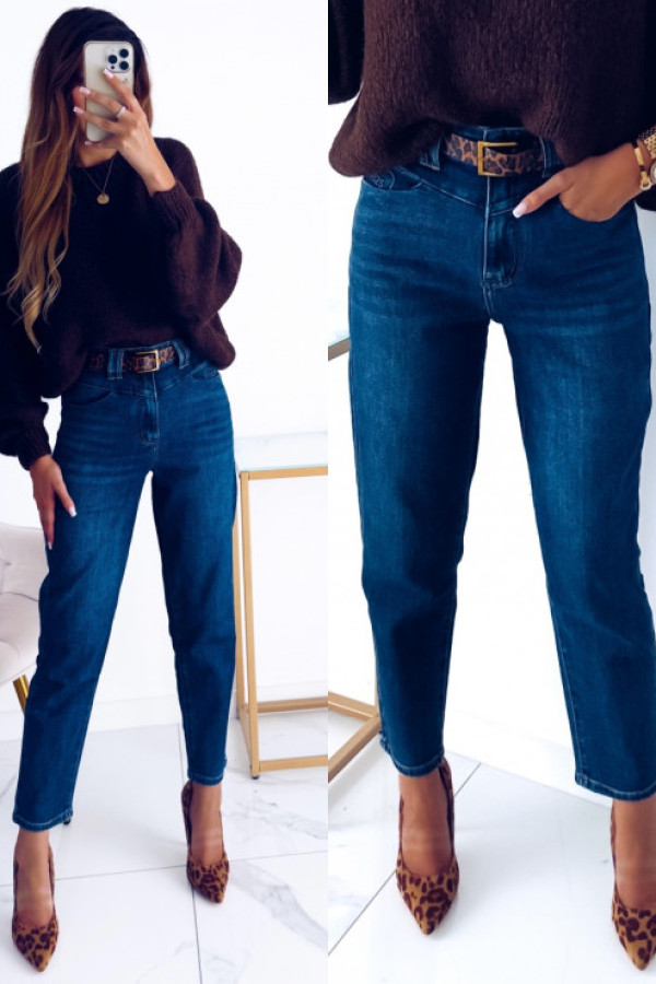 Spodnie jamie jeansowe baloon