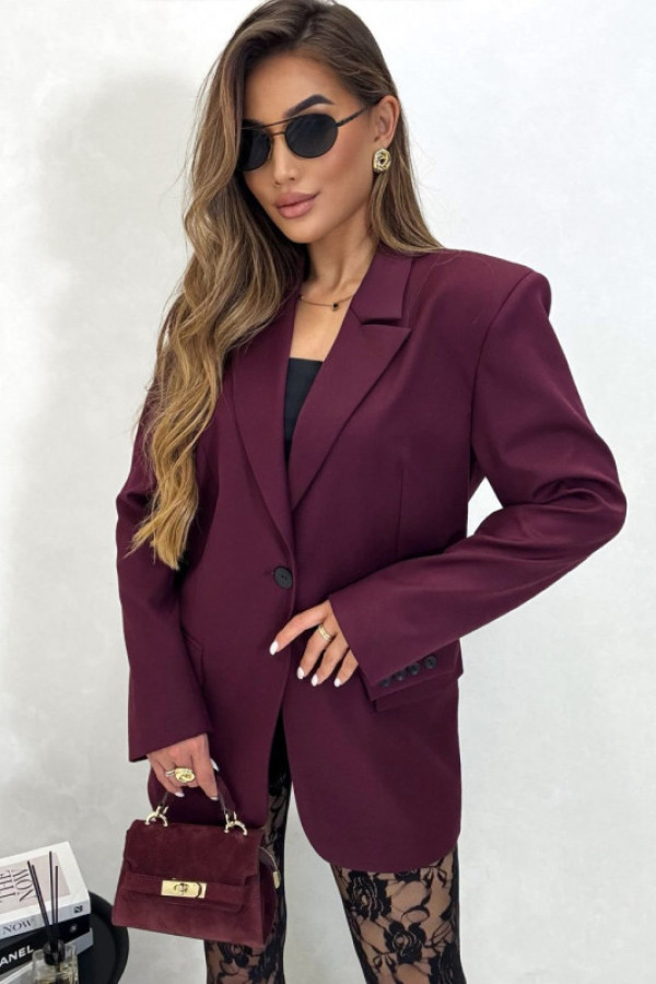 Marynarka rvena bordo