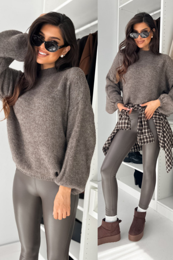 Sweterek lama z alpaką - fango