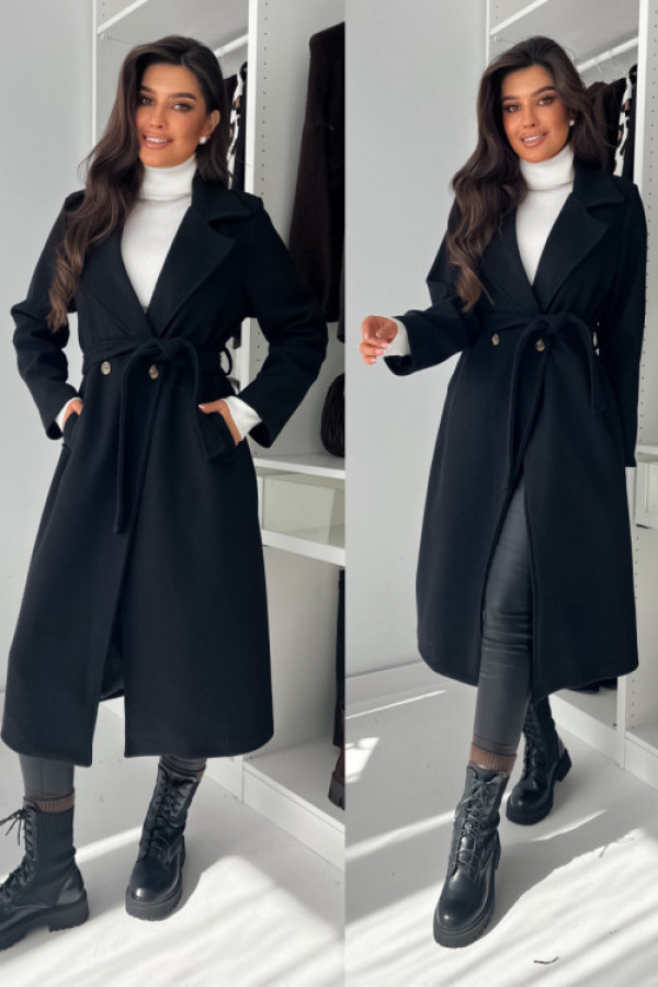 Płaszcz ingros classy - black